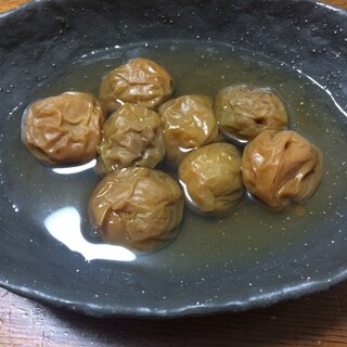 上品な味、懐石風、梅煮